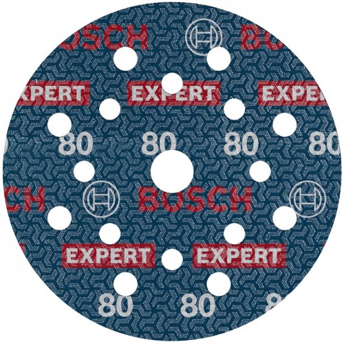 BOSCH Fóliový brúsny kotúč EXPERT O780, 125 mm, G80 2608902400