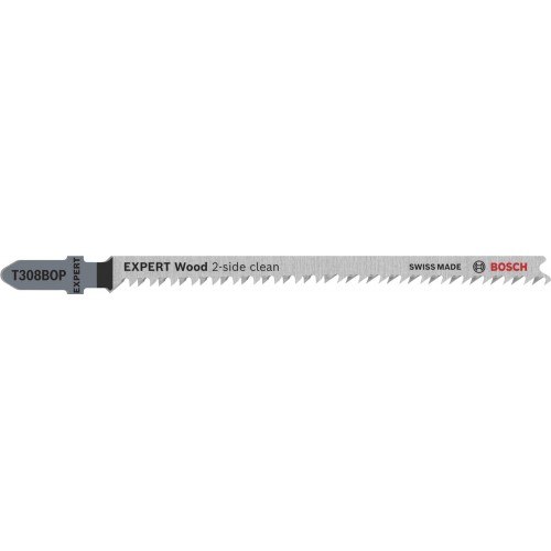 BOSCH List priamočiarej píly EXPERT Wood 2-side clean T308BOP, 3 ks 2608902484