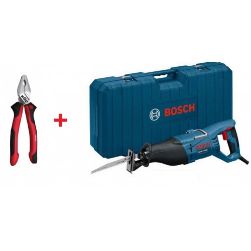 BOSCH GSA 1100 E Chvostovka + kombinované kliešte Wiha 0615990K32 BOSCH GSA 1100 E Chvostovka + kombinované kliešte Wiha 0615990K32