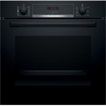 BOSCH Séria 4 Zabudovateľná rúra s prídavnou parou 60 x 60 cm čierna HRA534EB0