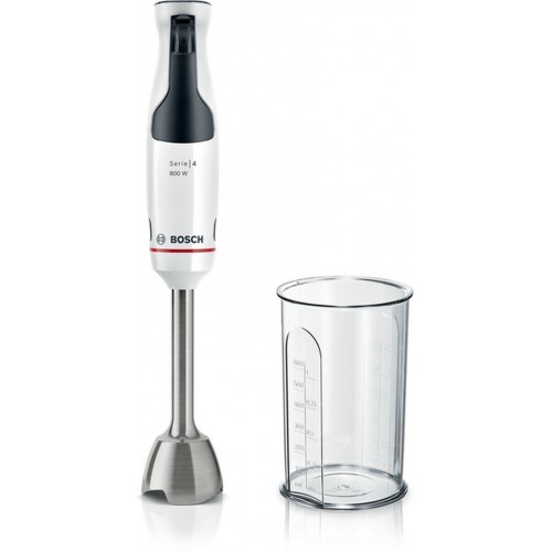 Bosch Séria 4 Tyčový mixér ErgoMaster 800 W biela, antracitová MSM4W410 Bosch Séria 4 Tyčový mixér ErgoMaster 800 W biela, antracitová MSM4W410