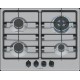 Bosch Serie 4 Plynová varná doska 60 cm Nerez PGH6B5K60