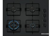 Bosch Séria 2 Plynová varná doska 60 cm tvrdené sklo, čierna POH6B6K30