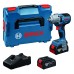 BOSCH GDS18V-450H PROFESSIONAL Akumulátorový rázový utahovák, 2x5,0Ah, L-BOXX 06019K4203
