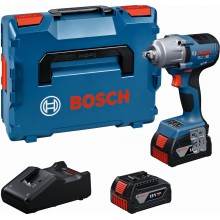 BOSCH GDS18V-450P PROFESSIONAL Akumulátorový rázový utahovák, 2x5,0Ah, L-BOXX 06019K4303