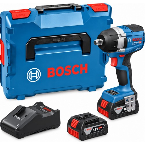 BOSCH GDS18V-750 PROFESSIONAL Akumulátorový rázový utahovák, 2x5,0Ah, L-BOXX 06019L9103 BOSCH GDS18V-750 PROFESSIONAL Akumulátorový rázový utahovák, 2x5,0Ah, L-BOXX 06019L9103