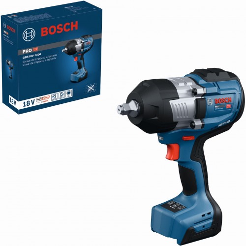 BOSCH GDS18V-1400 PROFESSIONAL Akumulátorový rázový utahovák 06019R5000 BOSCH GDS18V-1400 PROFESSIONAL Akumulátorový rázový utahovák 06019R5000