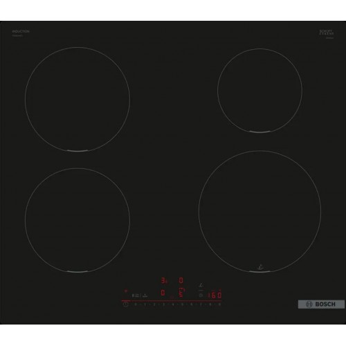 Bosch Serie 6 Indukčná varná doska 60 cm, montáž na pracovnú dosku, bez rámčeka PUE611HC1E Bosch Serie 6 Indukčná varná doska 60 cm, montáž na pracovnú dosku, bez rámčeka PUE611HC1E