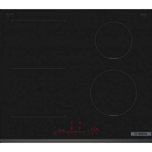 Bosch Séria 6 Indukčná varná doska 60 cm inštalácia na prac. dosku bez rámčeka PVS631HB1E Bosch Séria 6 Indukčná varná doska 60 cm inštalácia na prac. dosku bez rámčeka PVS631HB1E