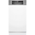 Bosch Séria 6 Zabudovateľná umývačka riadu 45 cm Brúsená oceľ SPI6EMS21E