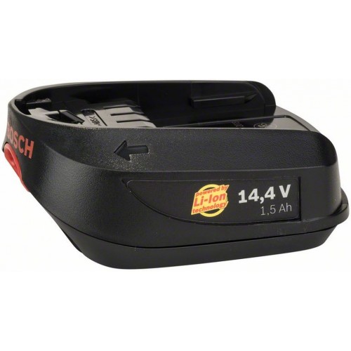 BOSCH Zásuvný akumulátor 14,4 V, 1,5 Ah, Li-Ion 2607336206