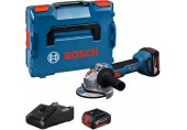 BOSCH GWS 18V-8 PROFESSIONAL Akumulátorová uhlová brúska, 2x 4,0 Ah, L-BOXX 136 06019N9002