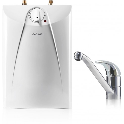 CLAGE S5-U BUP Zásobníkový ohrievač vody 5l 2,0 kW 230 V + páková batéria 4100-42056