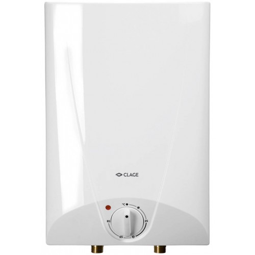 CLAGE S5-O Ohrievač vody, montáž nad umývadlo, 2,0kW/230V 4100-41052