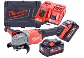Milwaukee M18 FHSAG125XB-552X Aku uhlová brúska 125 mm 2x5.5 Ah, HD Box 4933471079