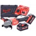 Milwaukee M18 FHSAG125XB-552X Aku uhlová brúska 125 mm 2x5.5 Ah, HD Box 4933471079