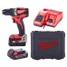 Milwaukee M18 CBLPD-422C Aku príklepová vŕtačka 4933472116