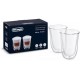 DeLonghi Dvojstenné poháre na latte macchiato, 330 ml, sada 2 ks DLSC312