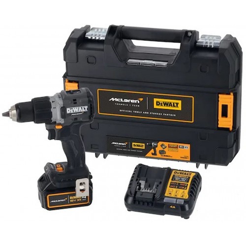 DeWALT DCD85MM1T McLaren F1 Team Príklepová vŕtačka 18 V XR (1x 4,0 Ah)