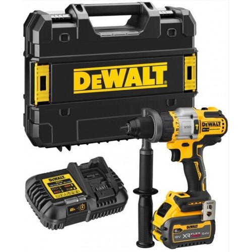 DeWALT DCD999T1 Aku. príklepová vŕtačka/skrutkovač 112 Nm, XR (18 V/1×6,0 Ah) kufor TSTAK