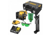 DeWALT DCE0825D1G Krížový päťbodobý laser zelený XR (10,8V/1x 2,0Ah)kufor Tstak