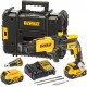 DeWALT DCF620P2K Aku skrutkovač na sadrokartón (2x5,0Ah/18V) +DCF6202 zásobník na skrutky