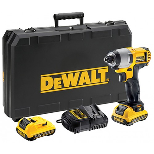 DeWALT DCF815D2 Aku rázový uťahovák 1/4" (107Nm/10,8V/2x2Ah) kufor DeWALT DCF815D2 Aku rázový uťahovák 1/4" (107Nm/10,8V/2x2Ah) kufor