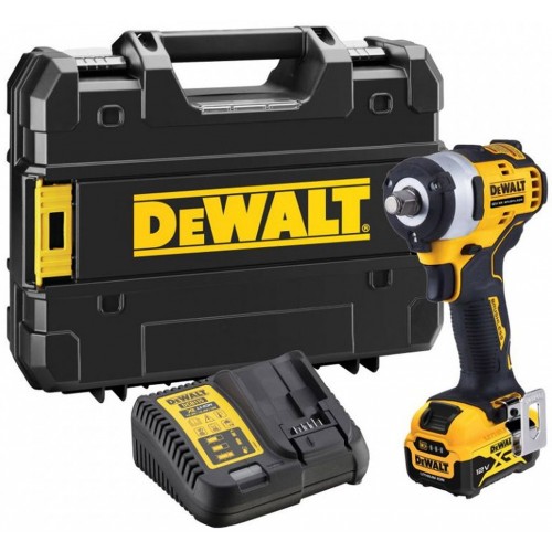 DeWALT DCF901P1 Aku rázový uťahovák ( 1/2"/ 340Nm) (12V/1x5,0 Ah) kufor Tstak DeWALT DCF901P1 Aku rázový uťahovák ( 1/2"/ 340Nm) (12V/1x5,0 Ah) kufor Tstak