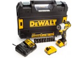 DeWALT DCF902D2 Aku rázový uťahovač +sada nástrčných kľúčov 3/8" (270Nm/12V/2x2,0Ah)Tstak