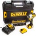 DeWALT DCF902D2 Aku rázový uťahovač +sada nástrčných kľúčov 3/8" (270Nm/12V/2x2,0Ah)Tstak