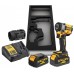 DeWALT DCF923P2G Aku rázový uťahovač 3/8“ (406Nm/18V/2x5,0Ah) Pur vložka
