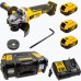 DeWALT DCG405P3 Aku uhlová brúska 125mm XR (18V/3x5,0Ah) kufor Tstak