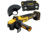 DeWALT DCG409VSNT Aku uhlová brúska s reguláciou otáčok (125mm/18V/bez aku) kufor Tstak