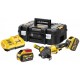 DeWALT DCG418X2 Aku uhlová brúska XR FlexVolt (54V/2x9,0Ah/125mm) kufor Tstak