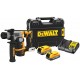 DeWALT DCH172E2T Aku vŕtacie kladivo SDS-Plus (1,4J/18V/2x1,7Ah PowerStack) kufor Tstak
