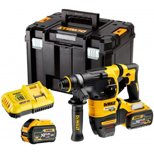 DeWALT DCH333X2 Aku Kombinované kladivo SDS-Plus XR (3,5J/54V/2x9,0Ah) kufor Tstak