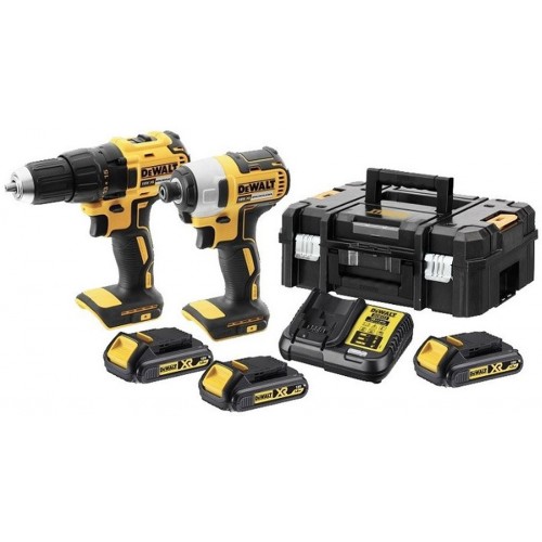 DeWALT Sada Aku náradie vŕtačka + rázový skrutkovač 18V 3 x 1,5 Ah Li-Ion DCK2060S3T DeWALT Sada Aku náradie vŕtačka + rázový skrutkovač 18V 3 x 1,5 Ah Li-Ion DCK2060S3T
