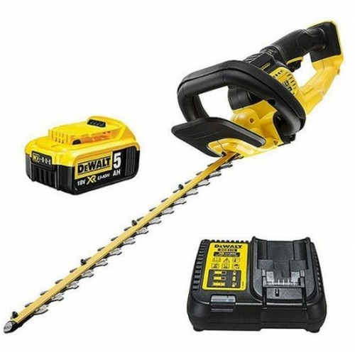 DeWALT DCMHT563P1 Aku bezuhlíkový plotostrih 55cm XR (18V/1x5,0Ah)