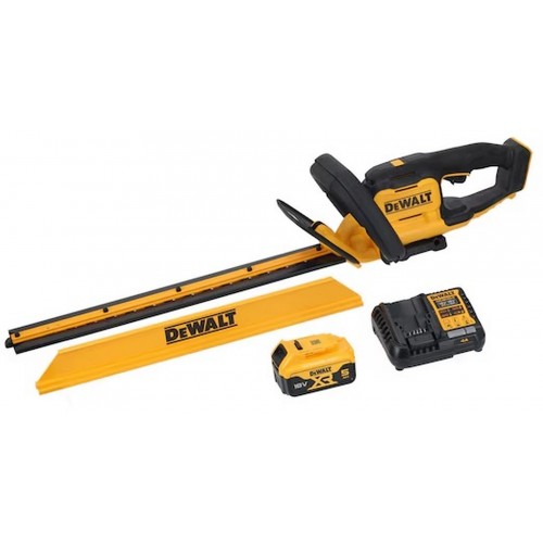 DeWALT DCMHT564P1 XR Nožnice na živé ploty 55 cm, 25 mm, 18V, (1x 5,0 Ah) DeWALT DCMHT564P1 XR Nožnice na živé ploty 55 cm, 25 mm, 18V, (1x 5,0 Ah)