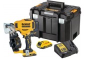 DeWALT DCN45RND2 Aku klincovačka pokrývačská 45 mm, XR (18V/2x2,0Ah) kufor Tstak