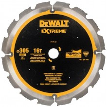 DeWALT DT1475 Rezný kotúč na cementovo-vláknité dosky, 305 x 30 mm, 16 zubov