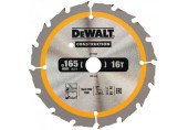 DeWALT DT1948 Pílový kotúč 165 x 20 mm, 16 zubov, ATB 20°