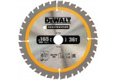DeWALT DT1950 Pílový kotúč 165 x 20 mm, 36 zubov, FTG 3°