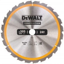 DeWALT DT1958 Pílový kotúč 305 x 30 mm na drevo, 24 zubov, ATB - 5°