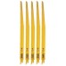 DeWALT DT2402 Bimetalové pílové listy na drevo, preglejku, plast, 203mm 5ks