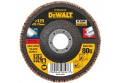 DeWALT DT30622 Brúsny kotúč EXTREME plochý, 125 mm, zrnitosť 80, 1 ks