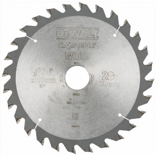 DeWALT DT4063 Pílový kotúč na drevo 184 x 16 mm, 40 zubov