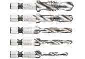 DeWALT DT50060 5-dielna súprava vrtákov sa závitníkom M4, M5, M6, M8, M10