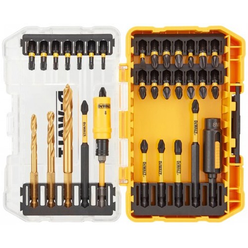 DeWALT DT70741T 32-dielna súprava bitov a vrtákov do kovu FLEXTORQ pre rázové uťahováky