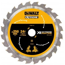 DeWALT DT99571 Pílový kotúč 250 x 30 mm, 24 zubov